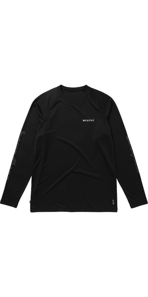 2025 Mystic Mens Tactic Long Sleeve Loose Fit Quick Dry Top 35001.250220 - Black
